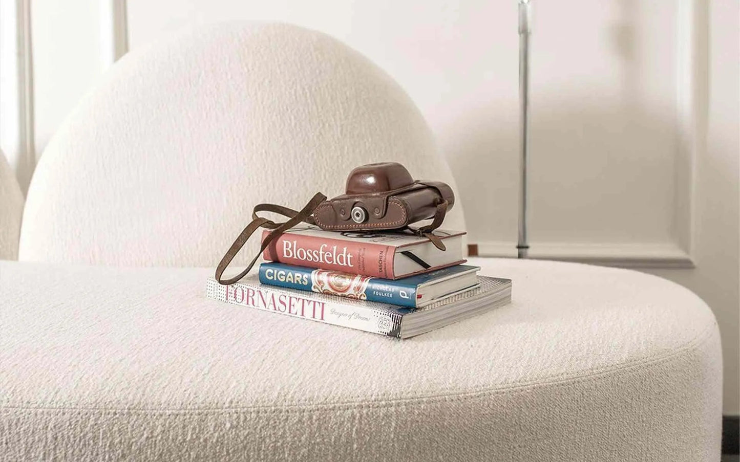 FUYU TWO-SEAT SOFA White - NETHORECA