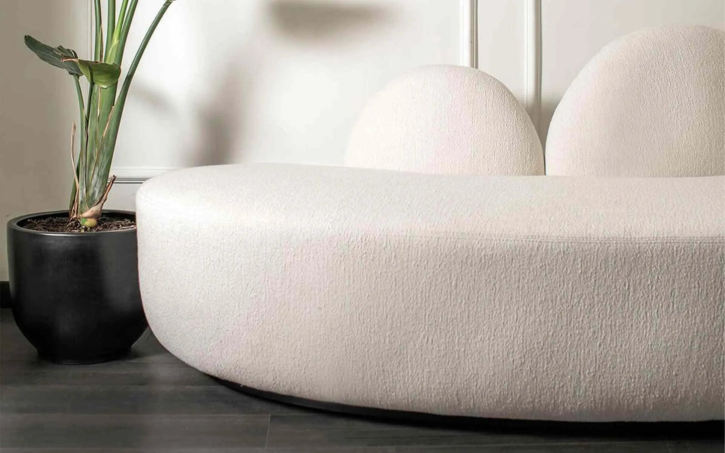 FUYU TWO-SEAT SOFA White - NETHORECA