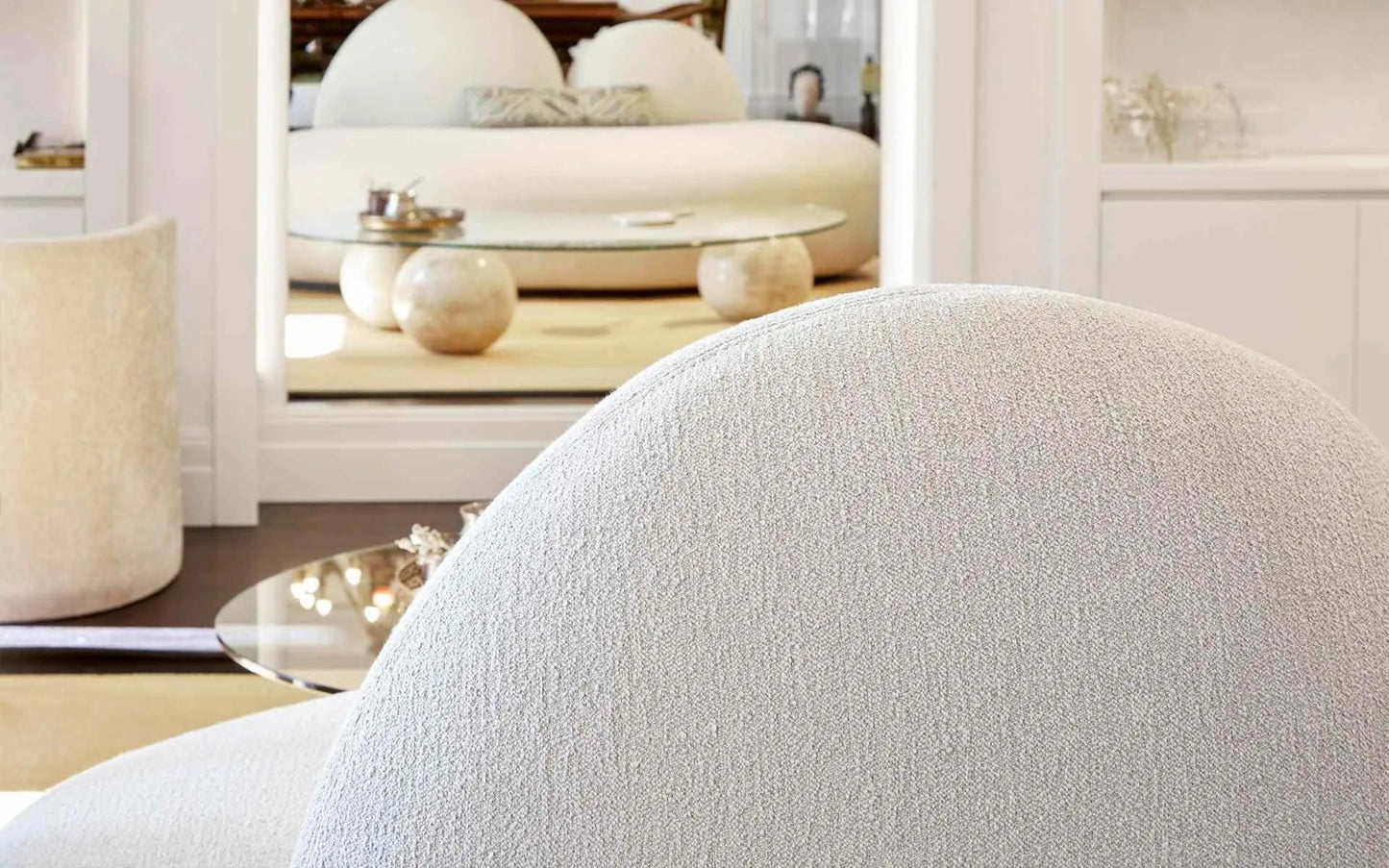 FUYU TWO-SEAT SOFA White - NETHORECA