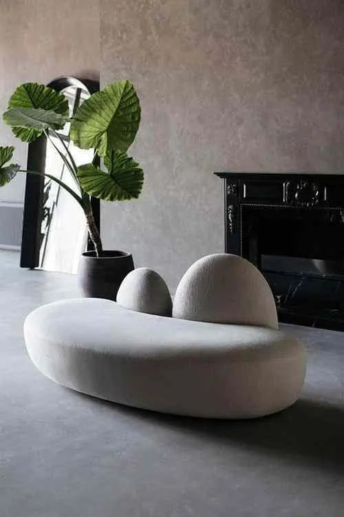 FUYU TWO-SEAT SOFA White - NETHORECA