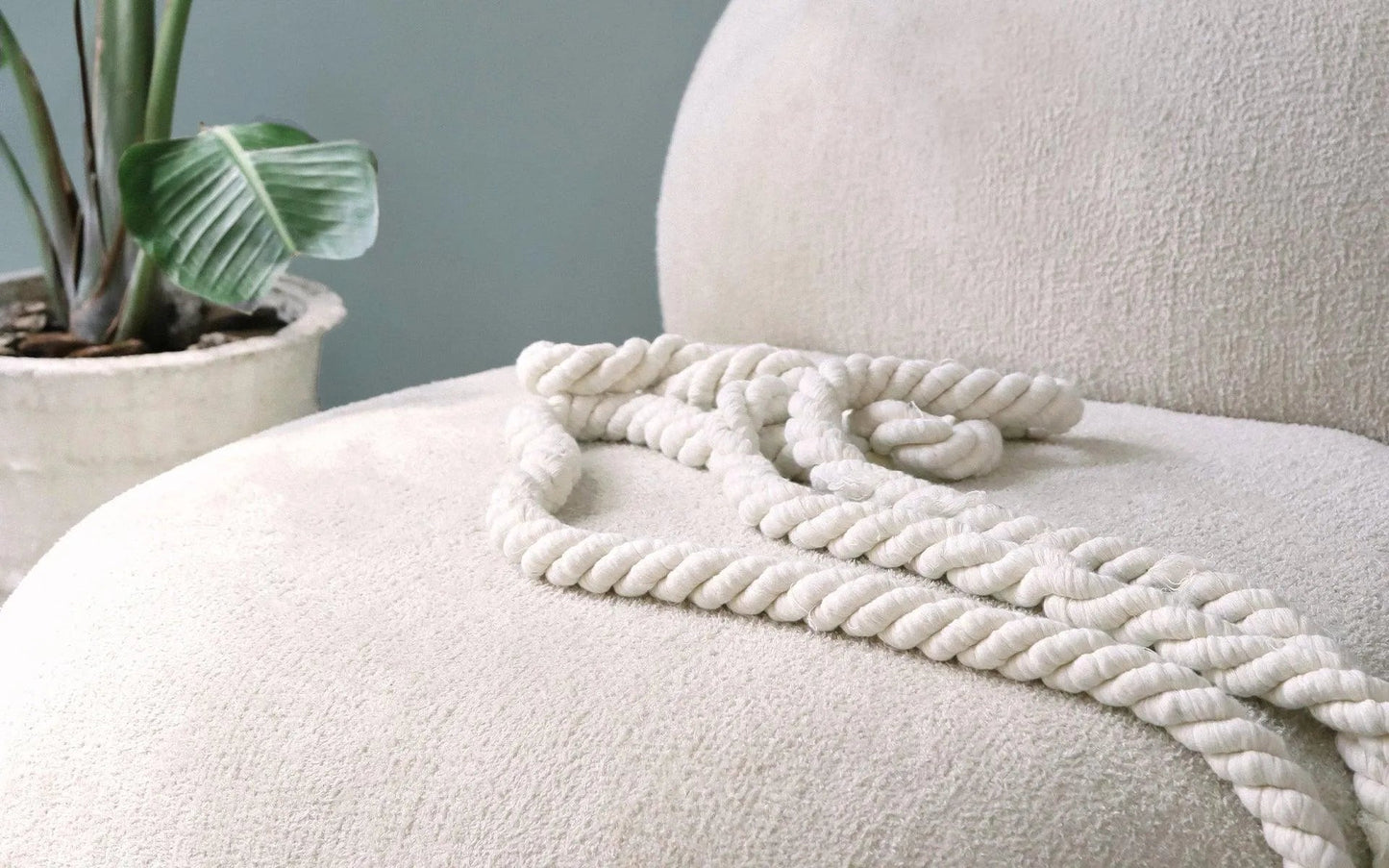FUYU ARMCHAIR White - NETHORECA